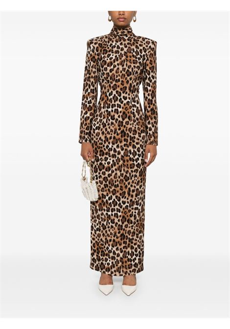 Leopard-print maxi dress Rowen Rose - women ROWEN ROSE | RR323LPRD